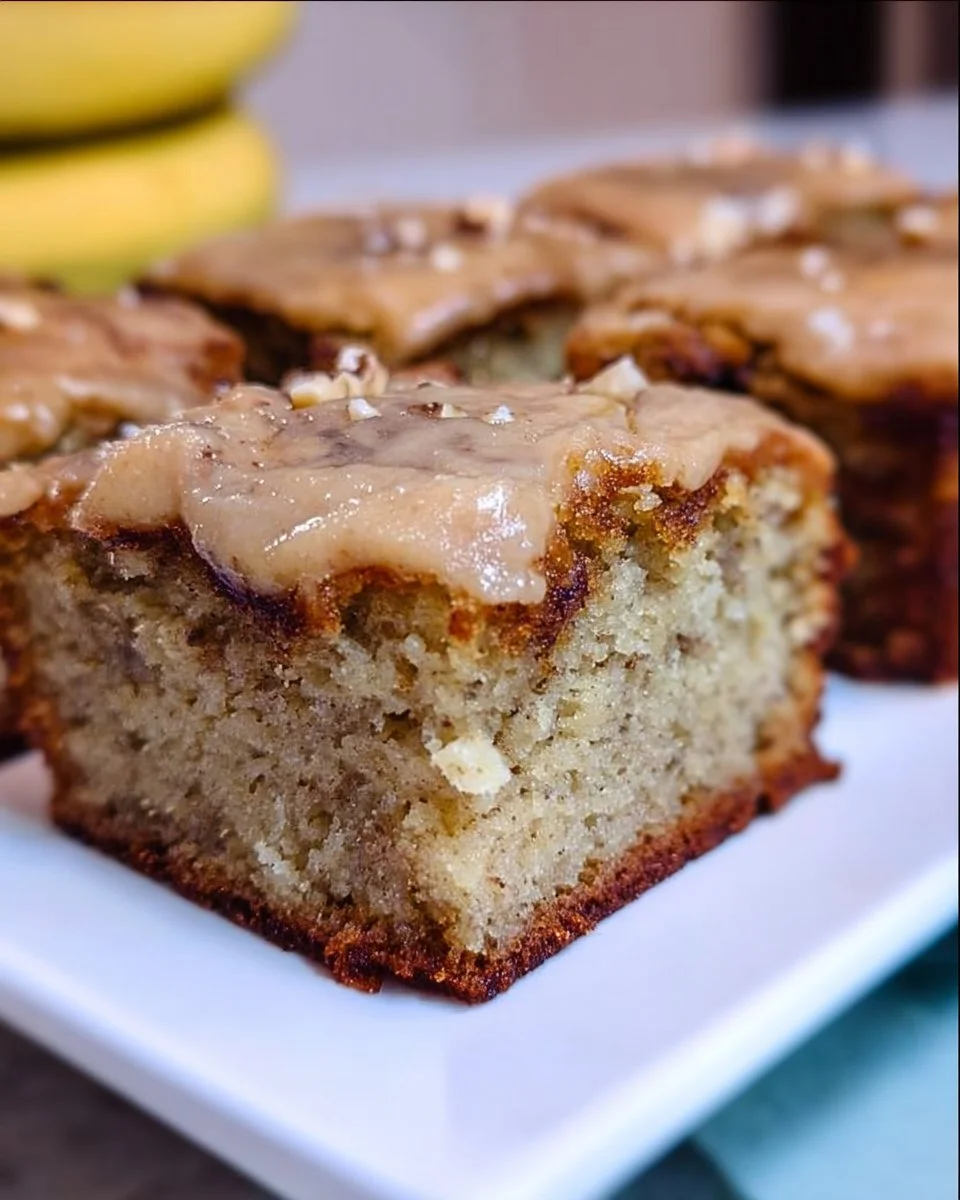 Bananenbrot-Brownies