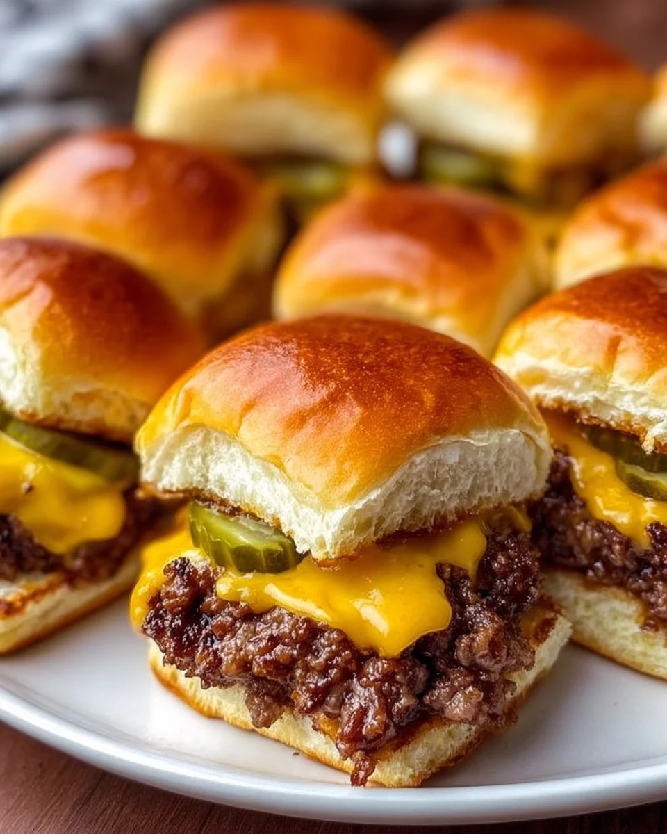 Blechpfannen-Burger-Slider