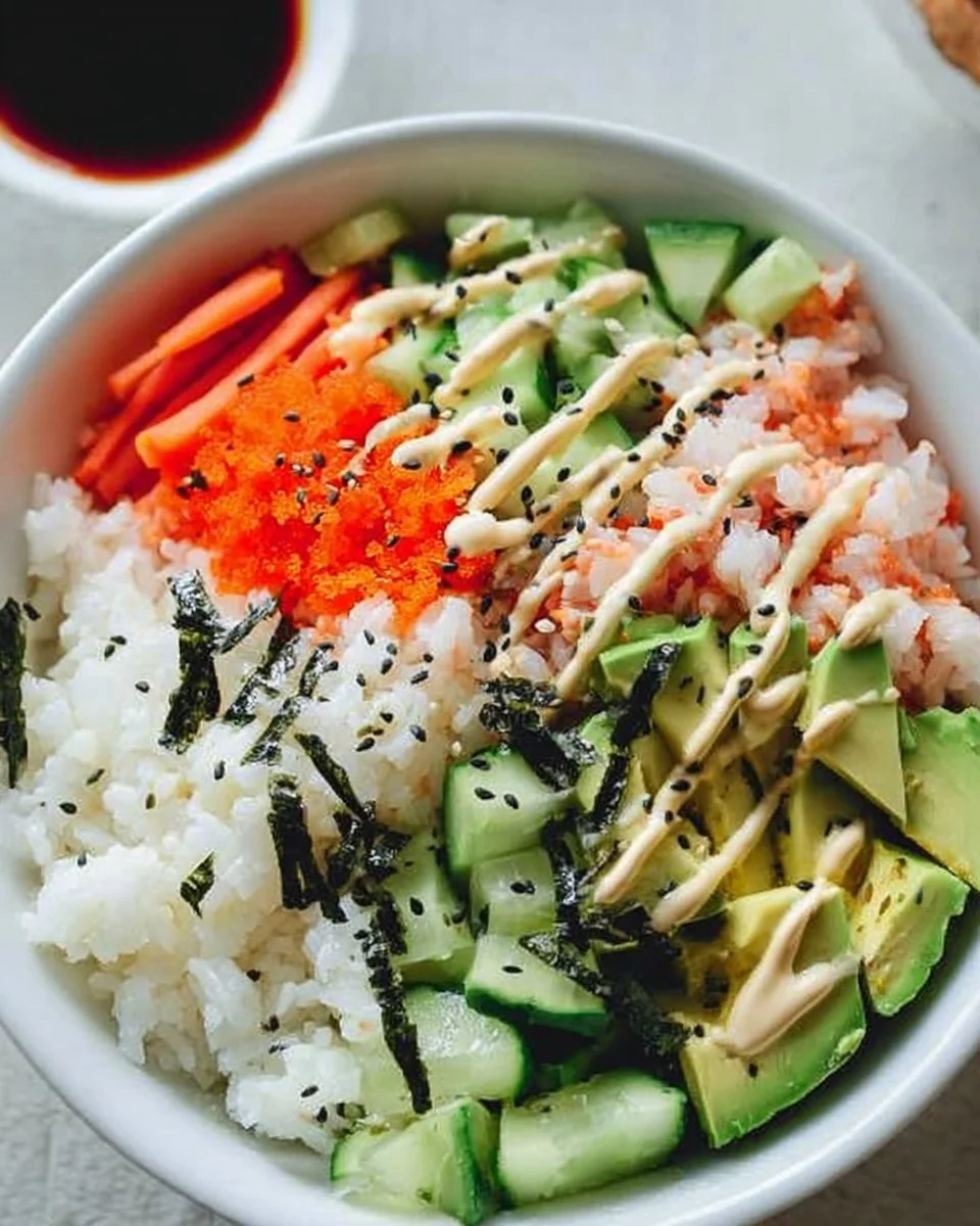 California-Rollen-Sushi-Schalen