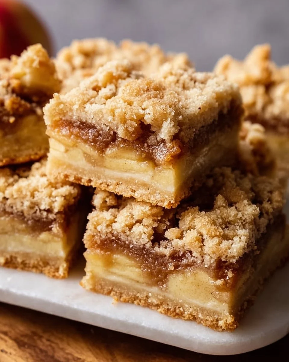 Die besten Apfel-Crisp-Shortbread-Riegel