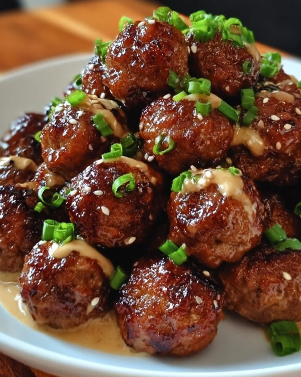 Koreanische BBQ-Fleischbällchen