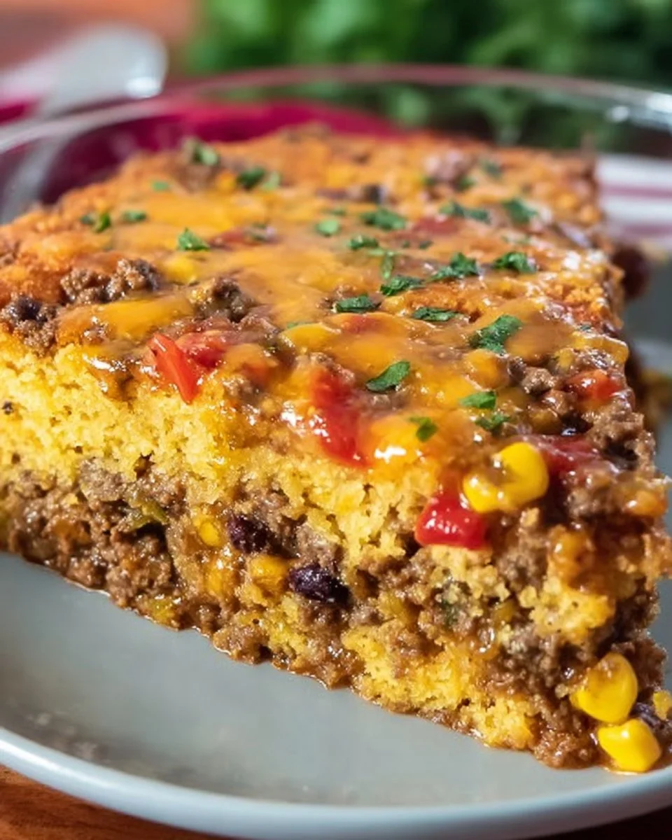 Maisbrot Cowboy Auflauf