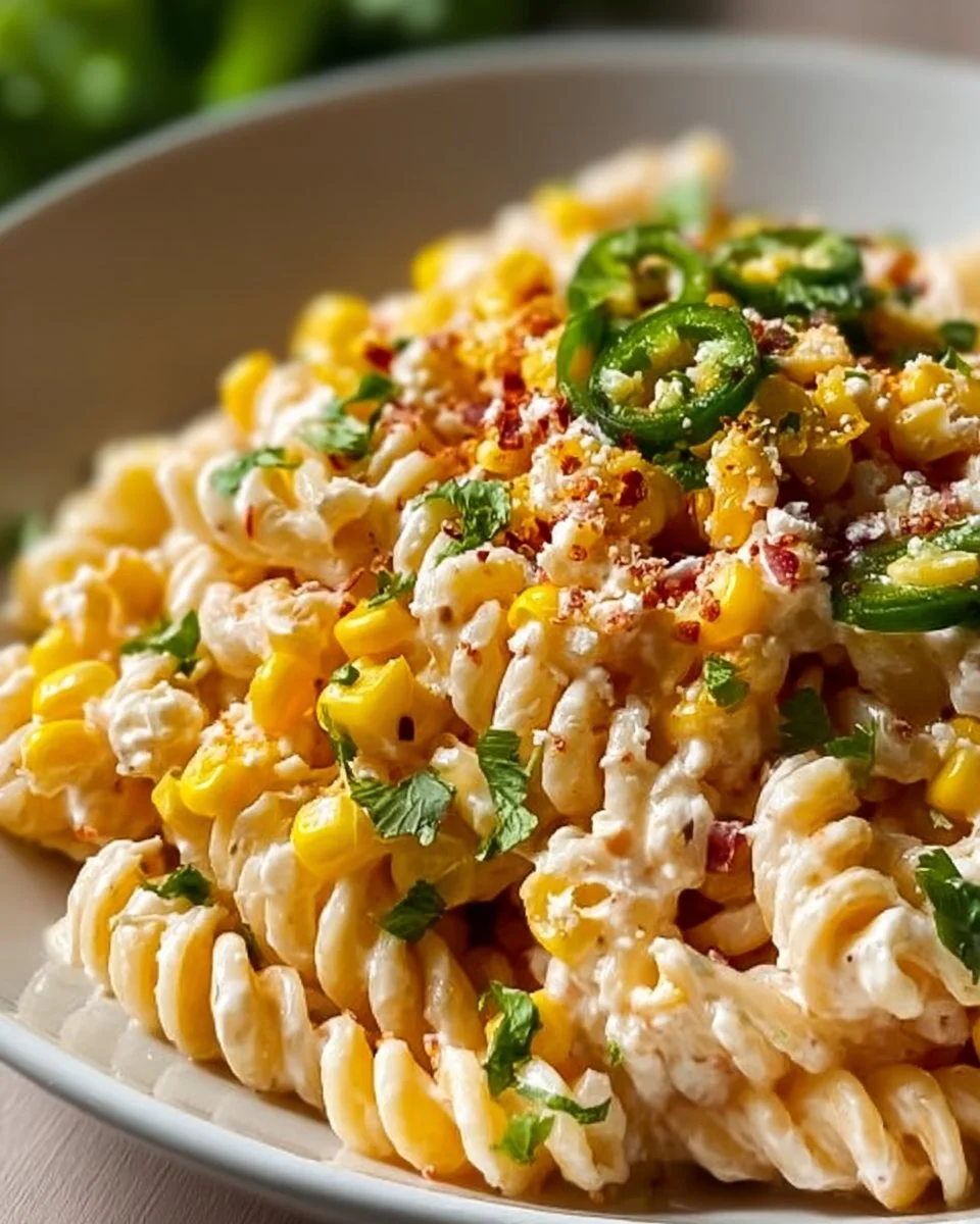 Mexikanischer Straßenmais-Pasta-Salat Rezept