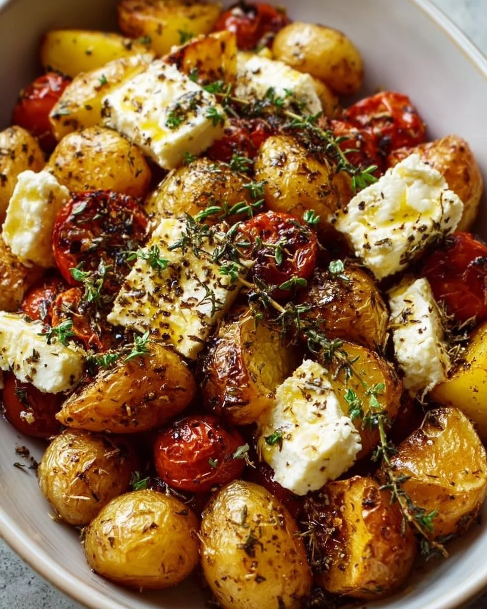 Ofenkartoffeln mit Feta