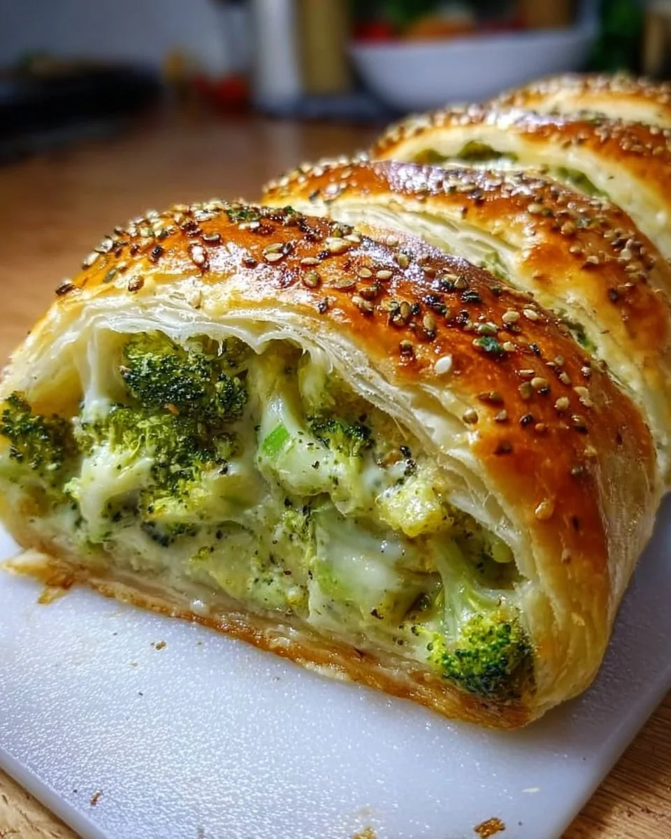Brokkoli-Käse-Strudel