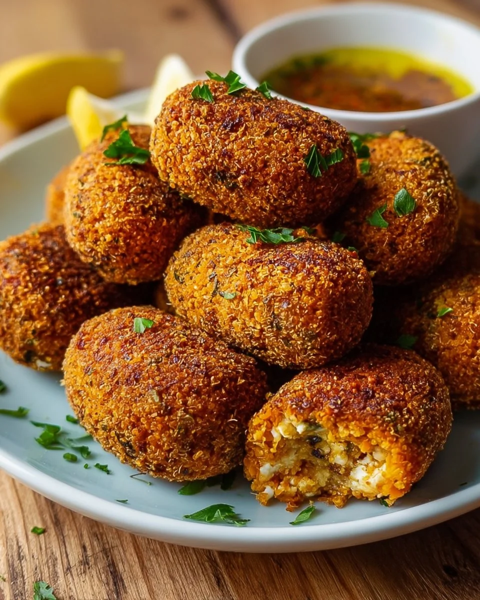 Crispy Linsenkroketten