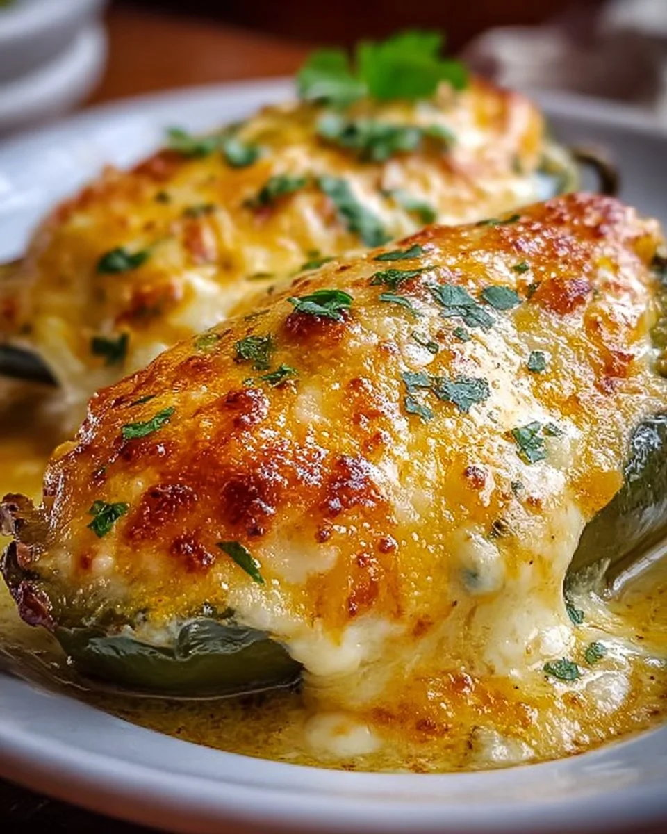 Gebackene Chili Rellenos Käse: Eine schmelzende Freude erwartet dich!