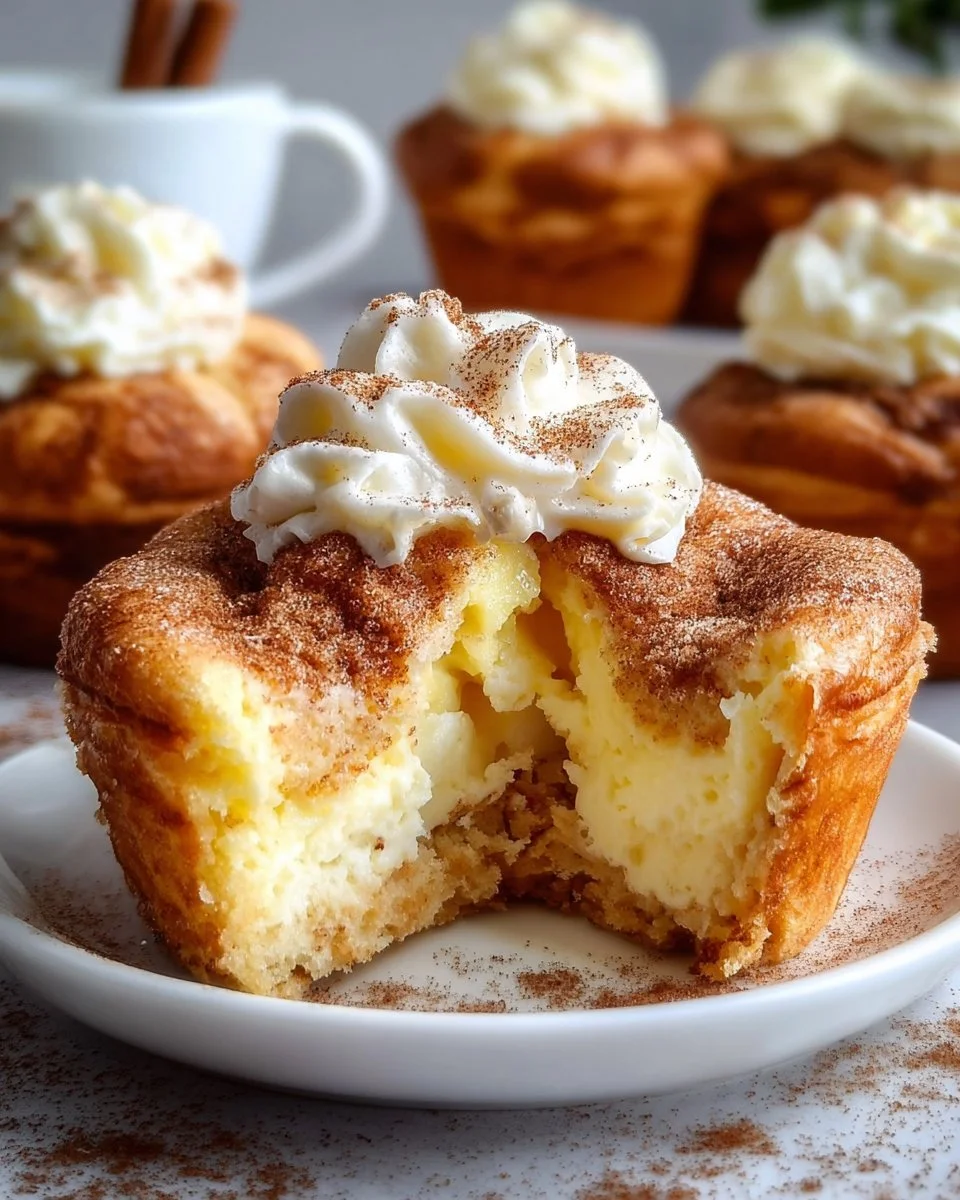 Himmlische Zimt-Cheesecake-Muffins