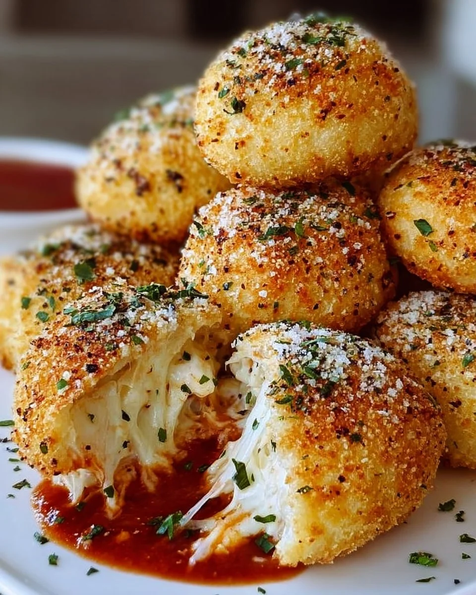 Hühnchen-Parmesan-Puffkissen: Ein köstliches Rezept!