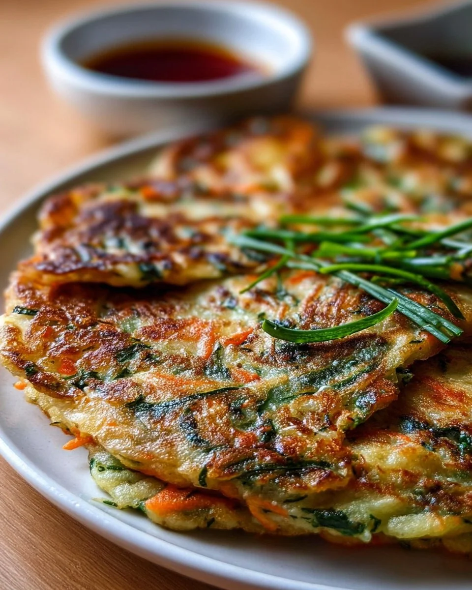 Koreanische Pfannkuchen (Pajeon)
