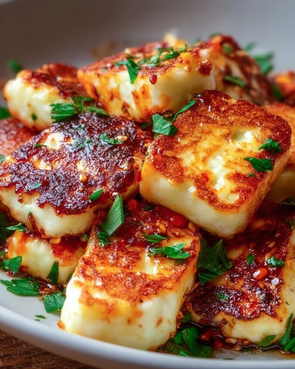 Luftfritteuse Halloumi
