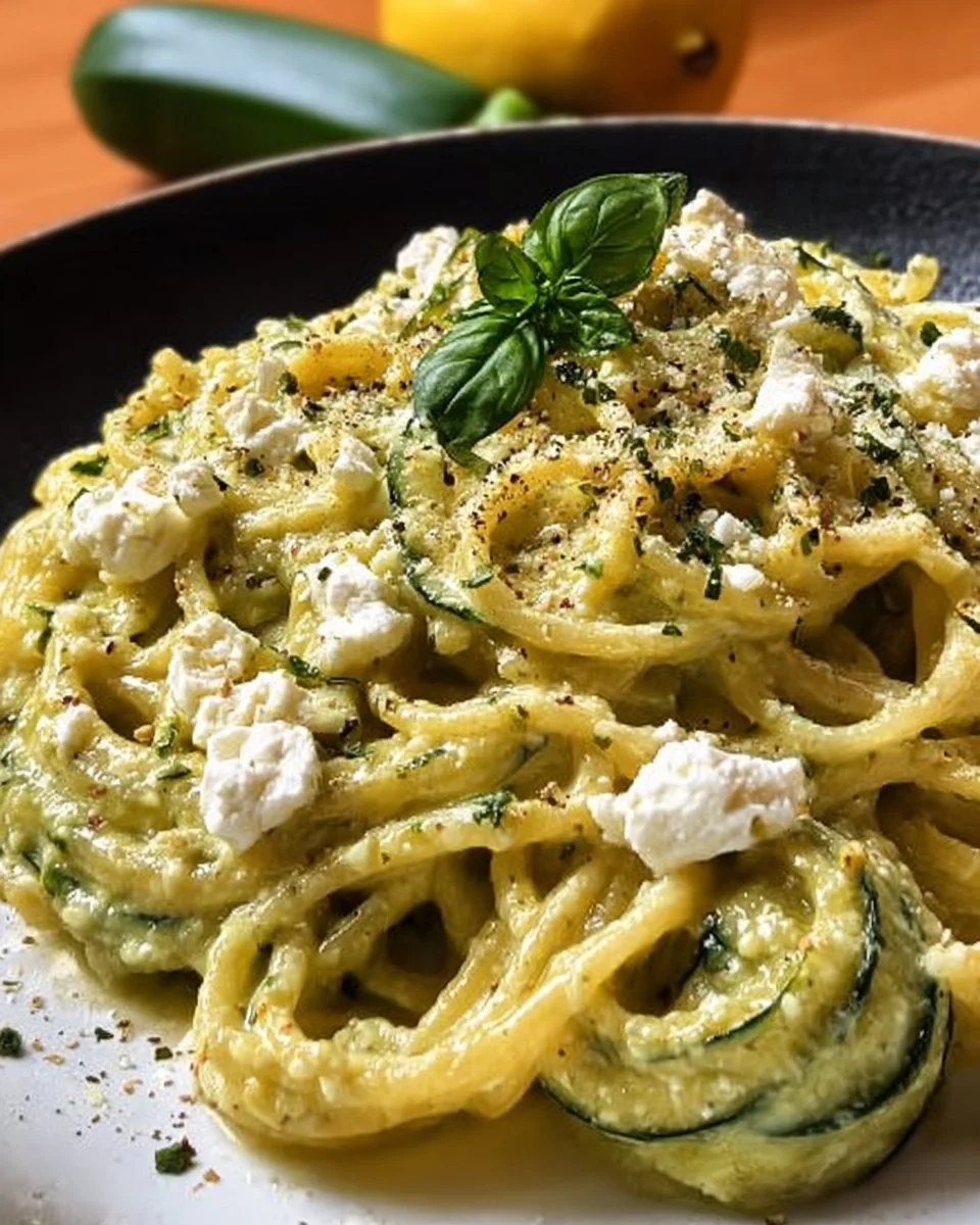 Pasta in Zucchini-Sauce – Der Ausgang zum Genuss