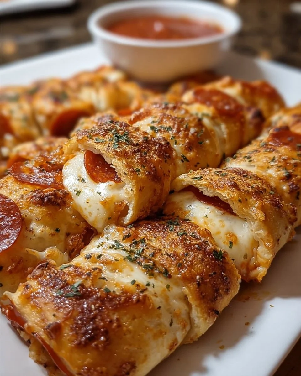 Pizza-Roll-Brotsticks
