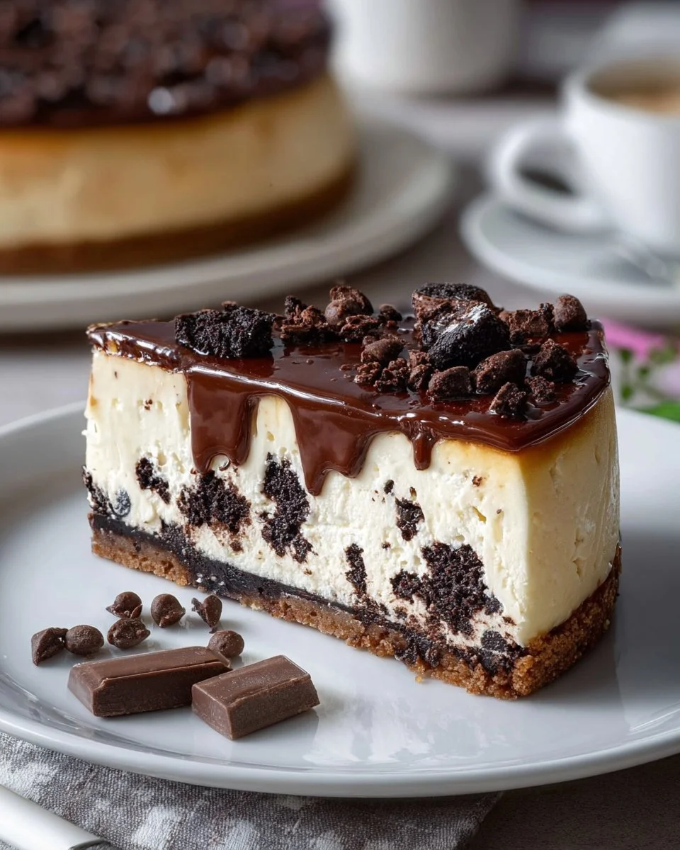 Stracciatella Käsekuchen