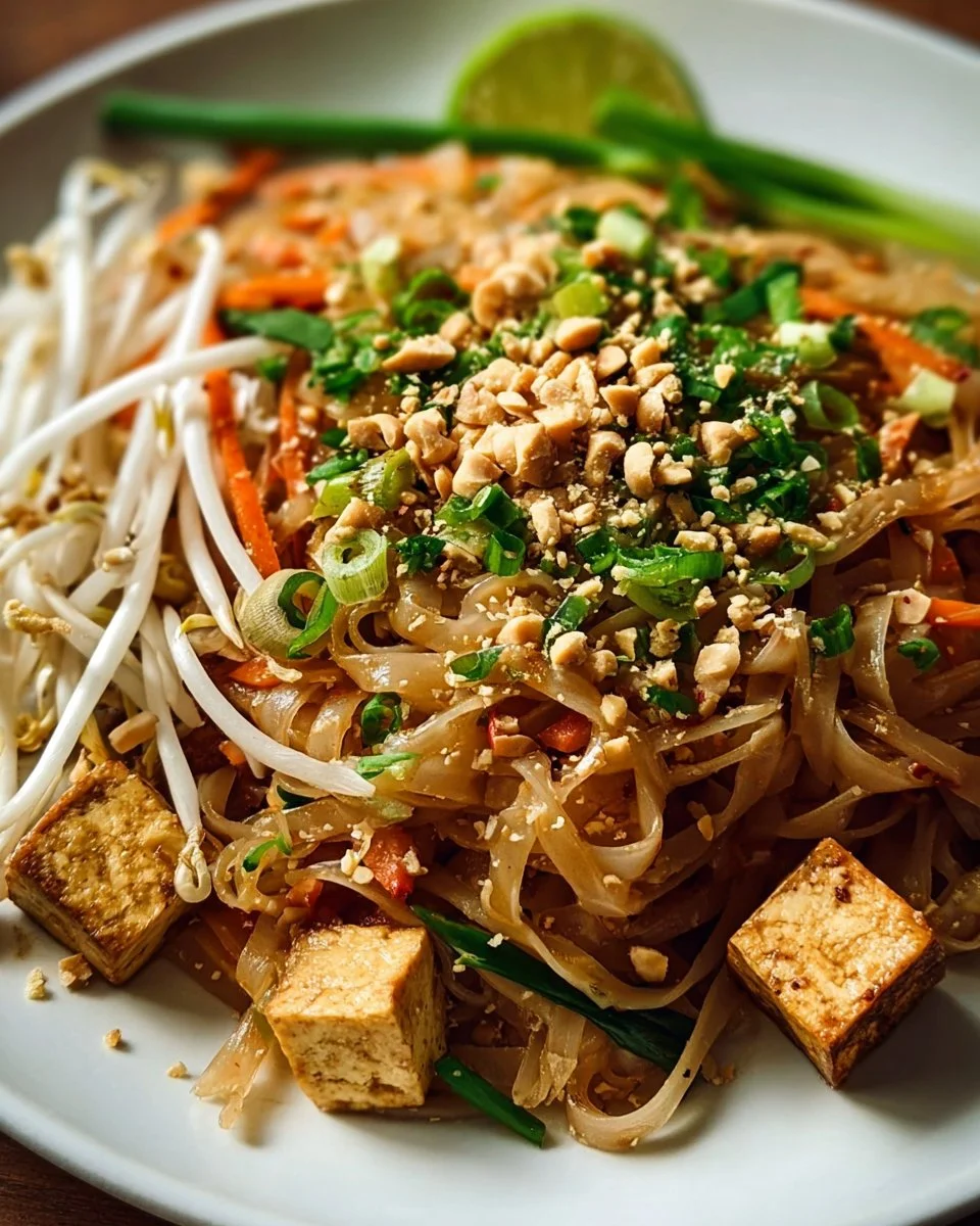 Veganes Tofu Pad Thai