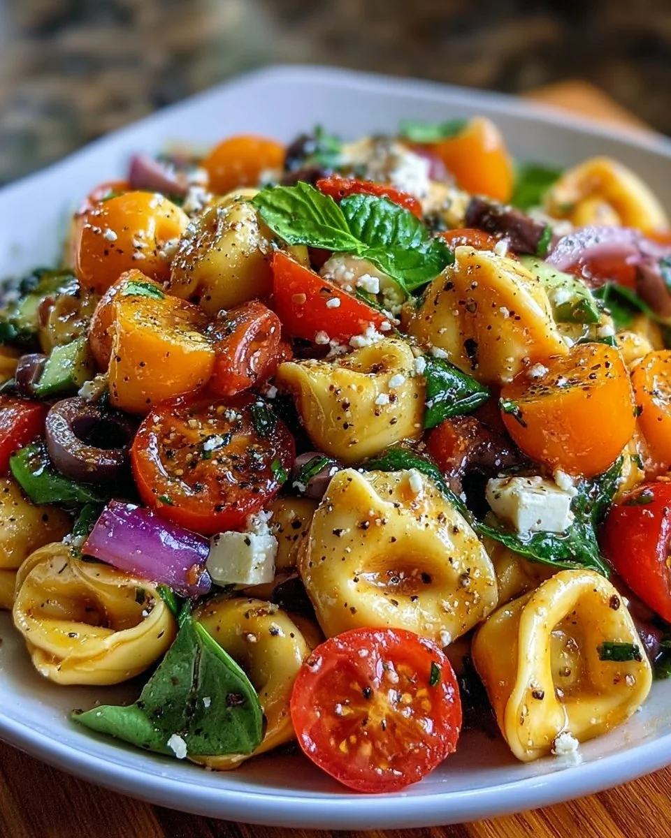 Würziger Süß-Honig Tortellini-Nudelsalat