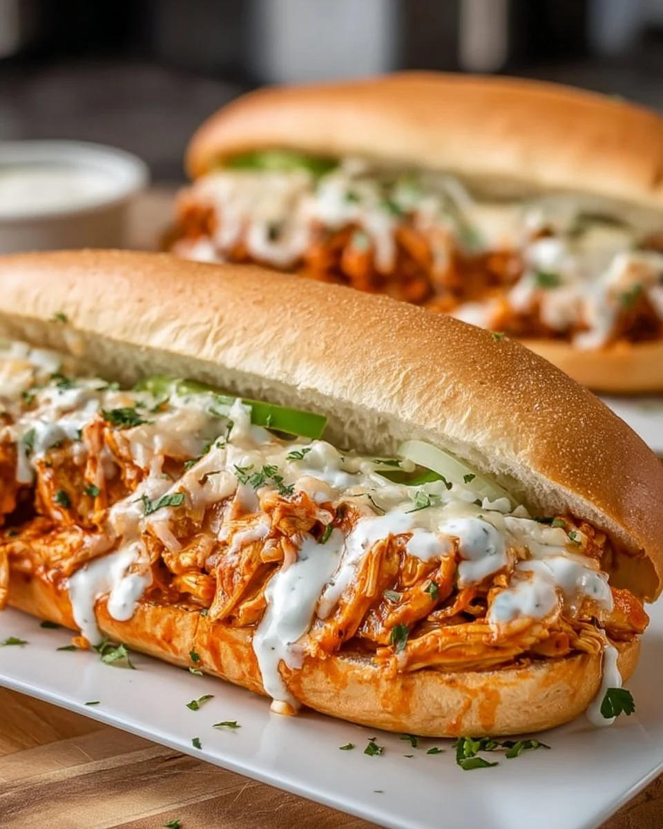 Beste Buffalo Chicken Cheesesteak Rezept