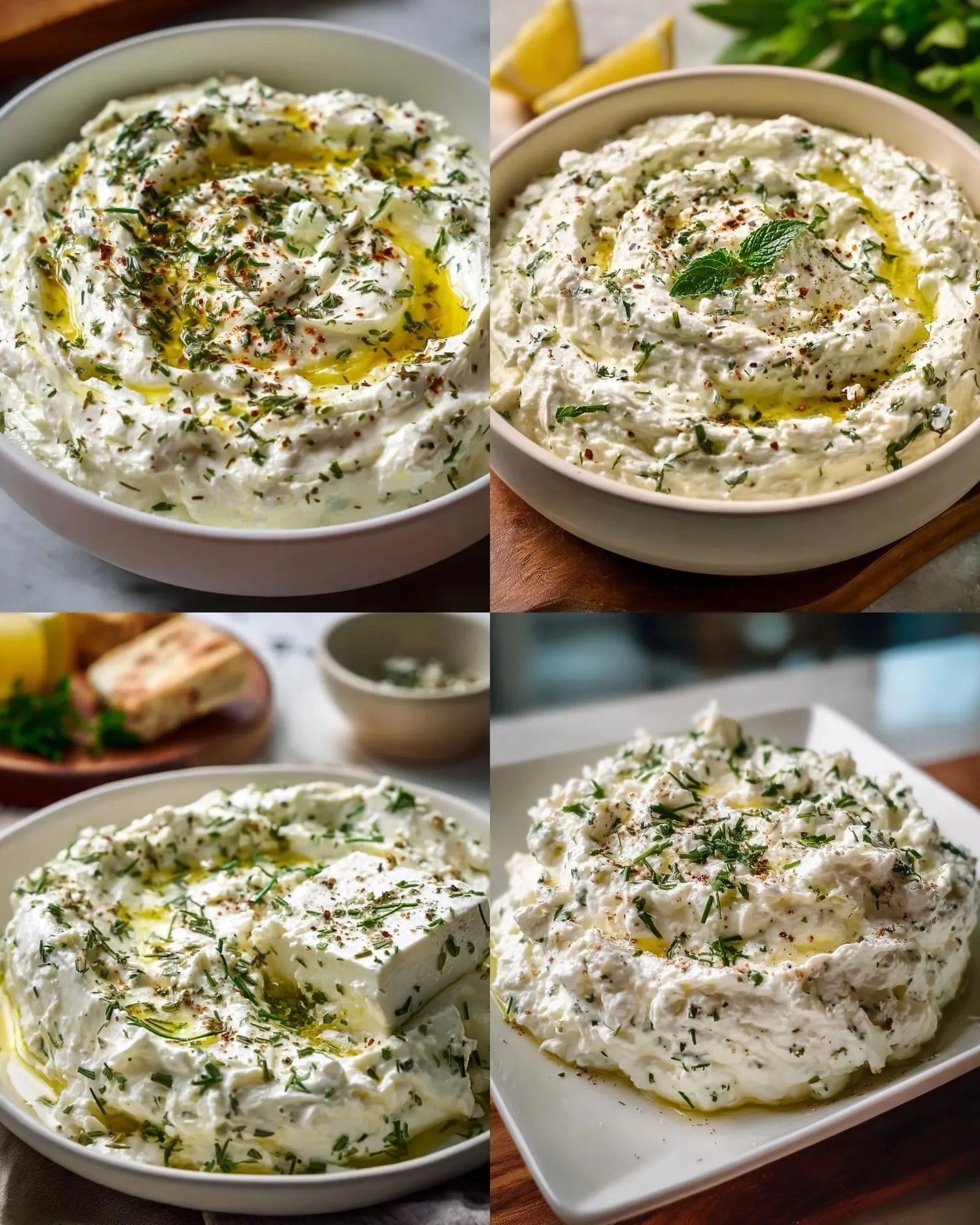 Cremiger Feta Dip mit Knoblauch &amp; Joghurt – Dein Genuss!