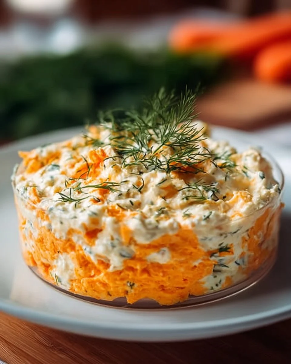Cremiger Karotten-Dill-Dip