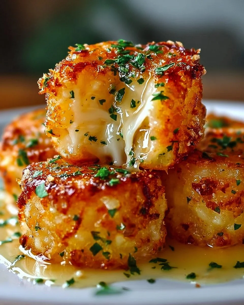 Crispy Käsige Kartoffelbissen