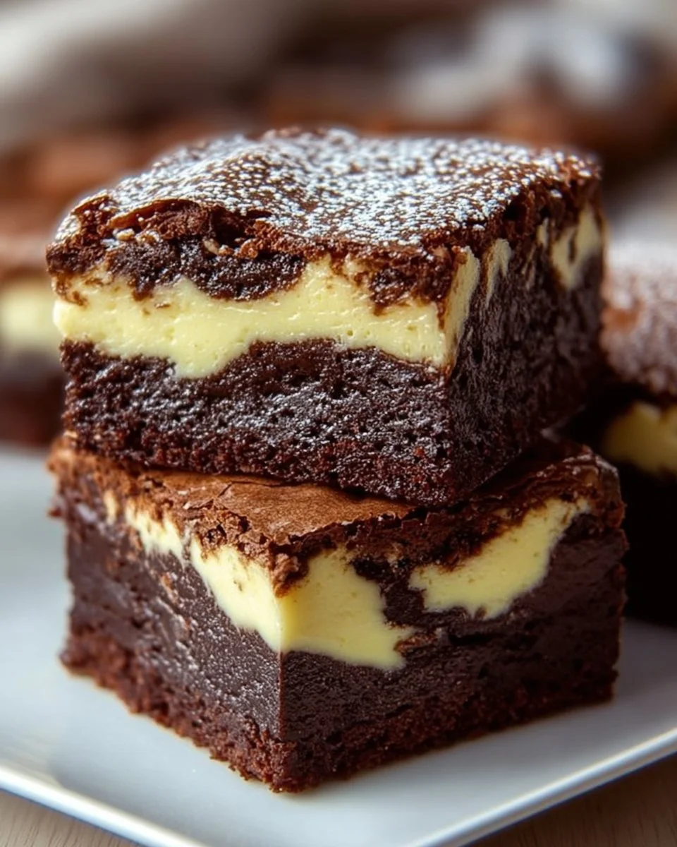 Frischkäse-Brownies