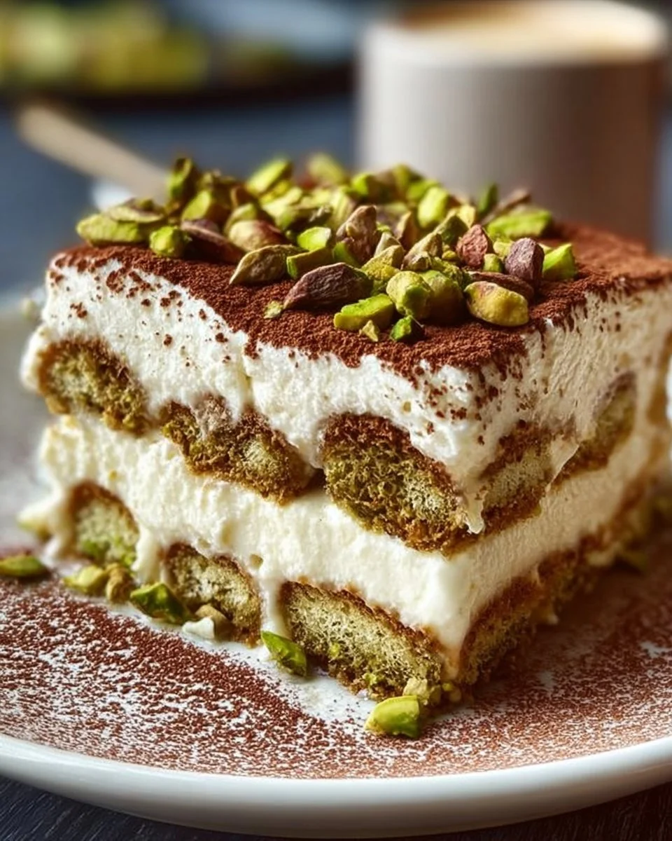 Pistazien-Tiramisu