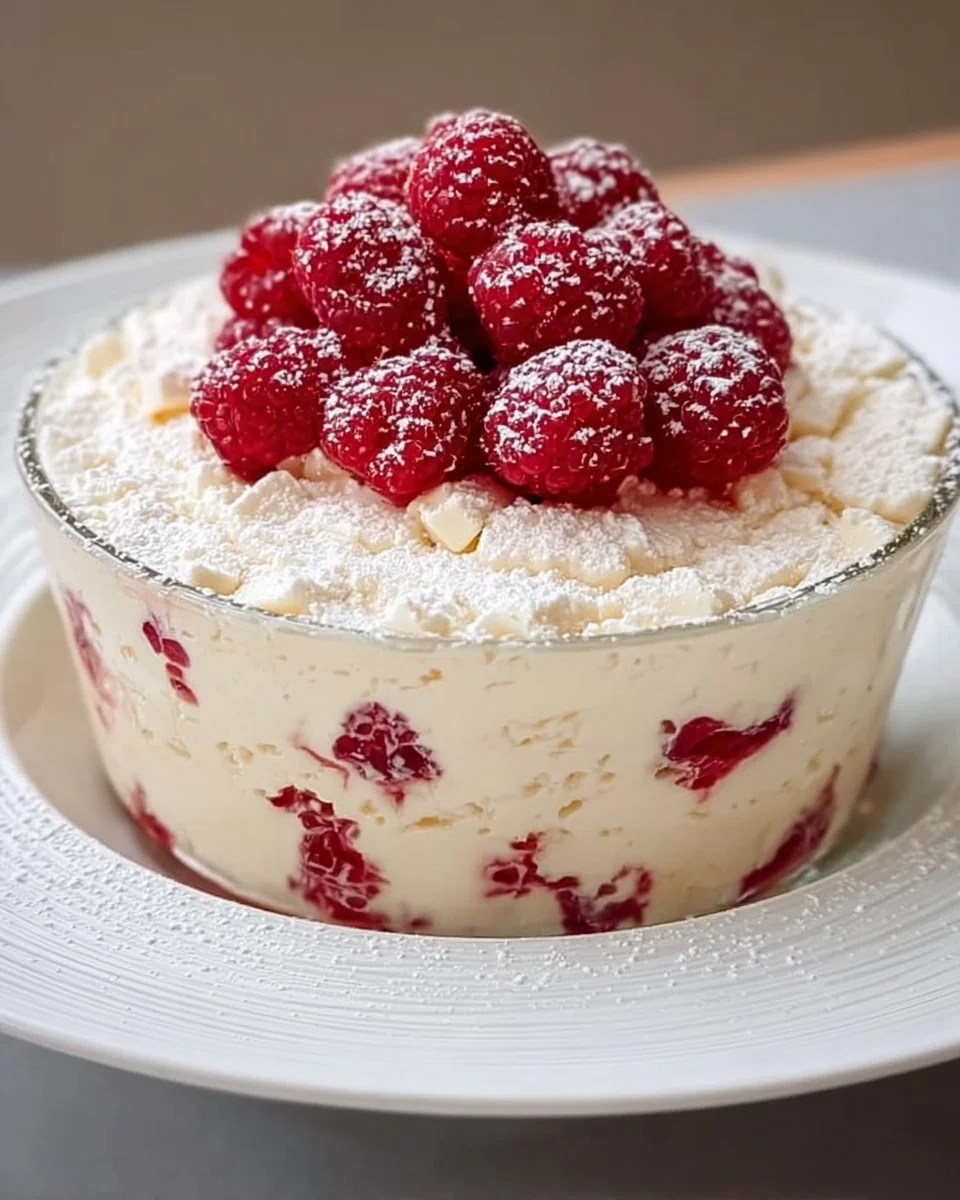 Schneegestöber Dessert