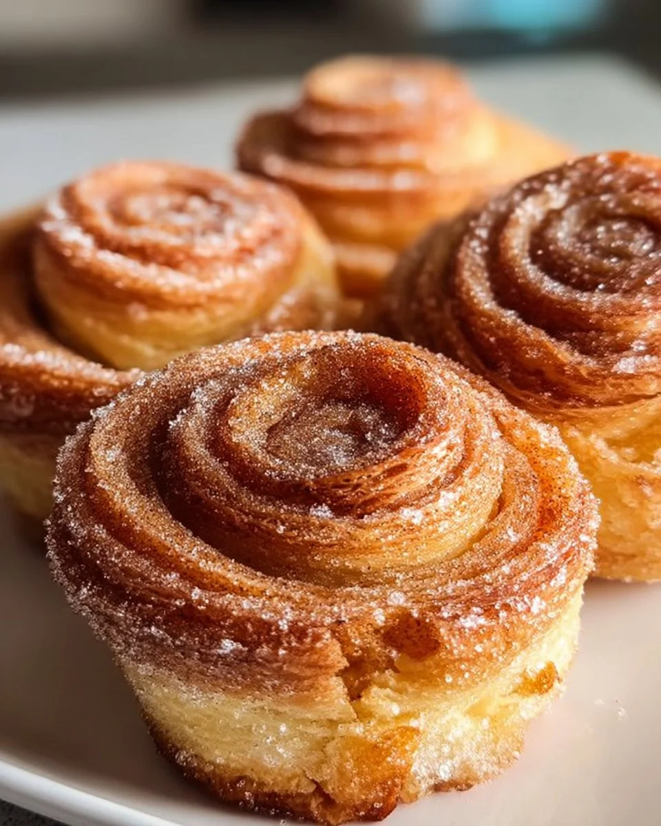 Schnelle Zimt-Zucker-Cruffins