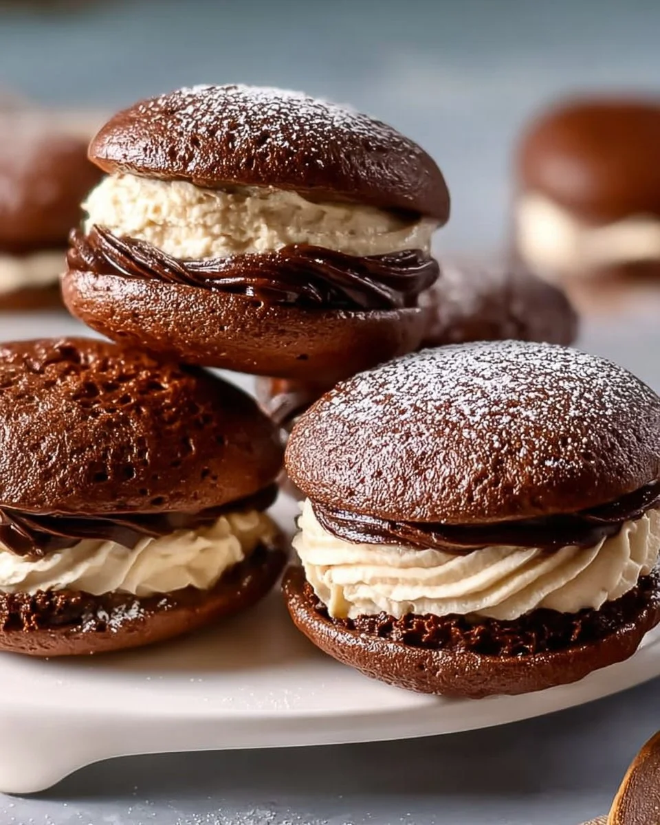 Schokoladenkaffee Whoopie-Pies