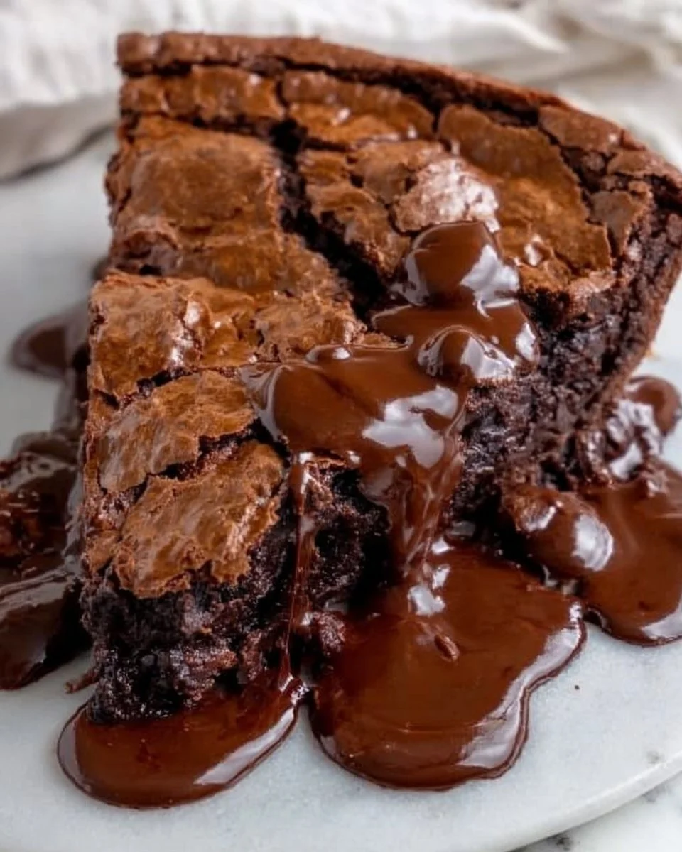 Schokoladige Brownie-Torte
