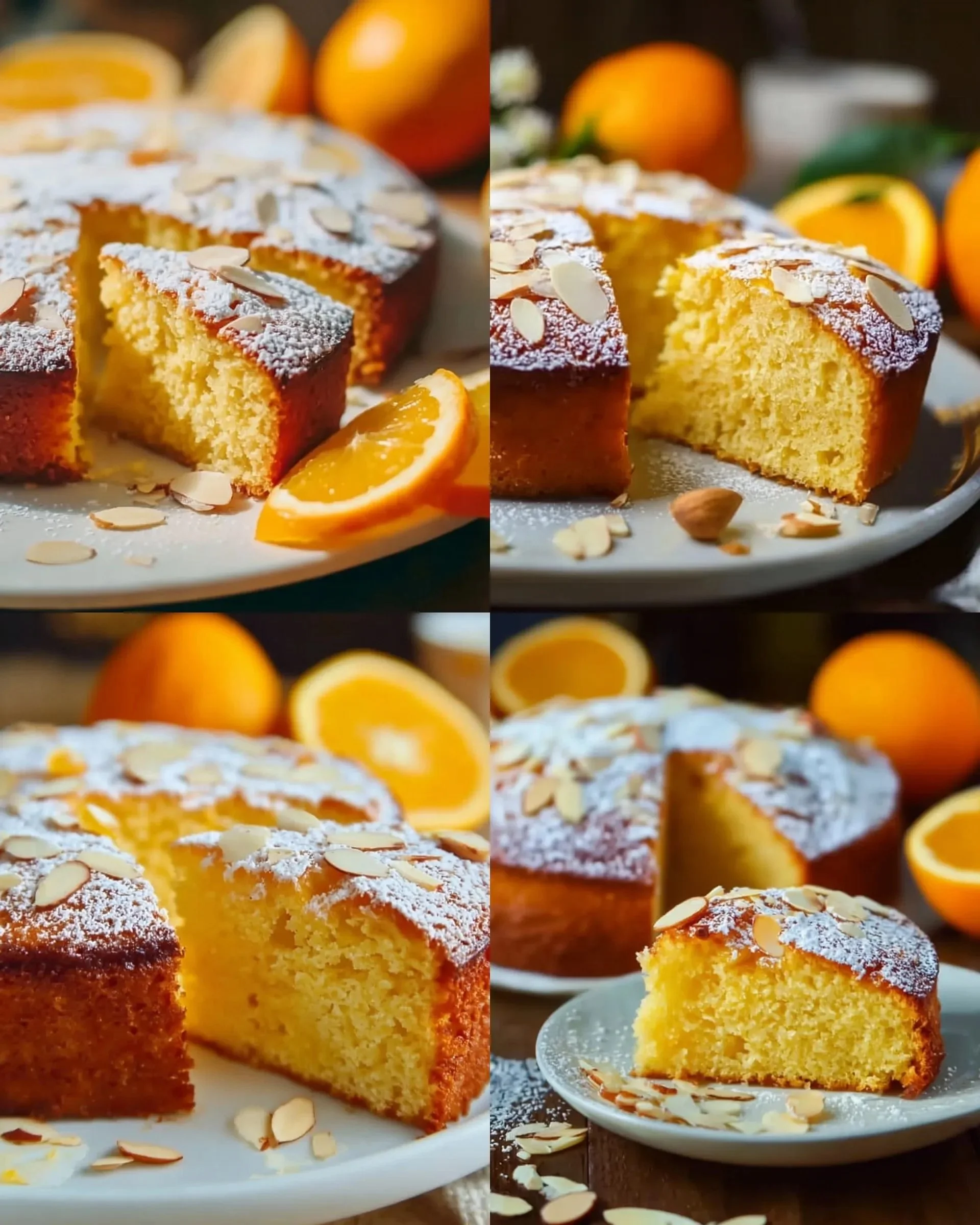 Spanischer Orangenkuchen ohne Mehl