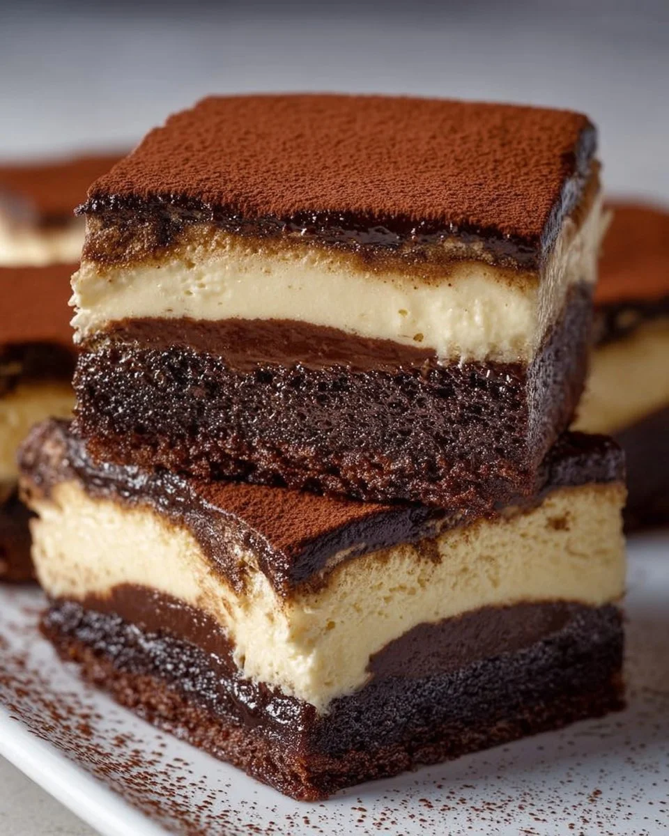 Tiramisu-Brownies