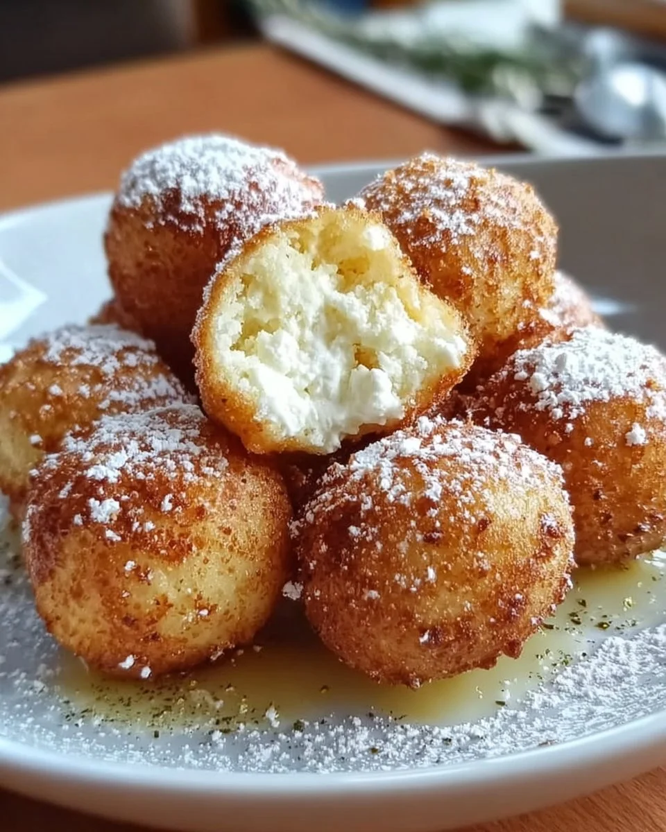 Zarte Quarkbällchen aus dem Airfryer