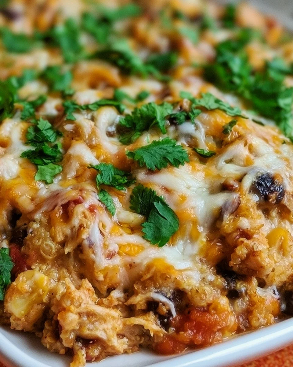 Hühnchen Burrito Auflauf
