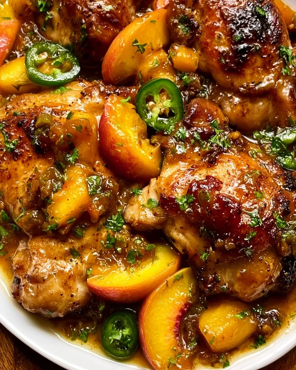 Jalapeno-Pfirsich-Hühnchen