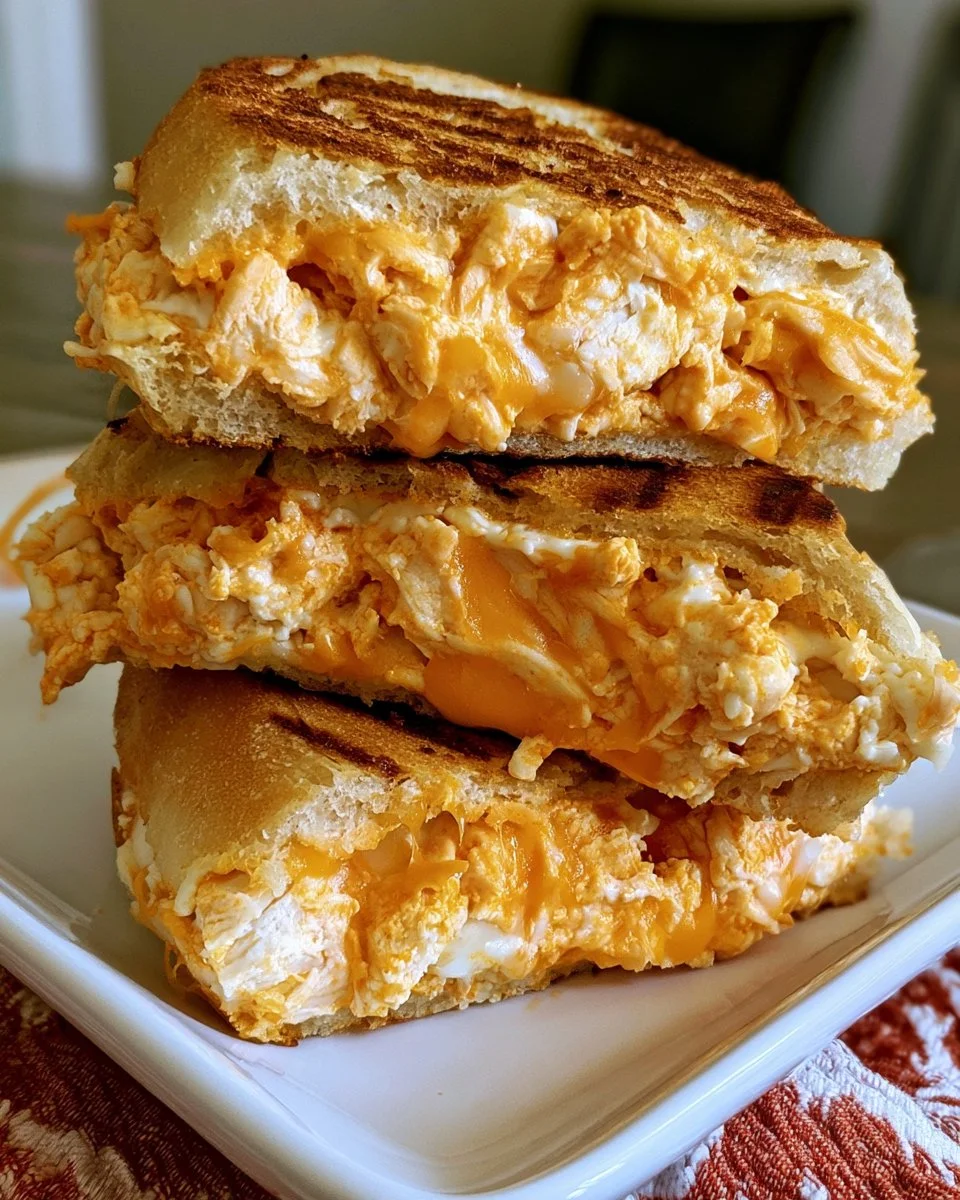 Buffalo-Hühnchen-Panini