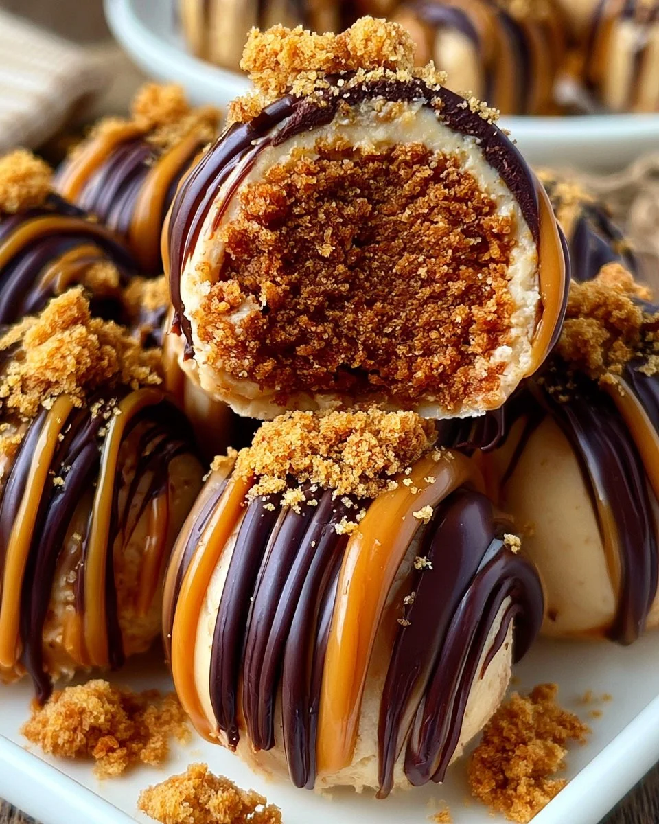 Keine-Bake Biscoff-Trüffel