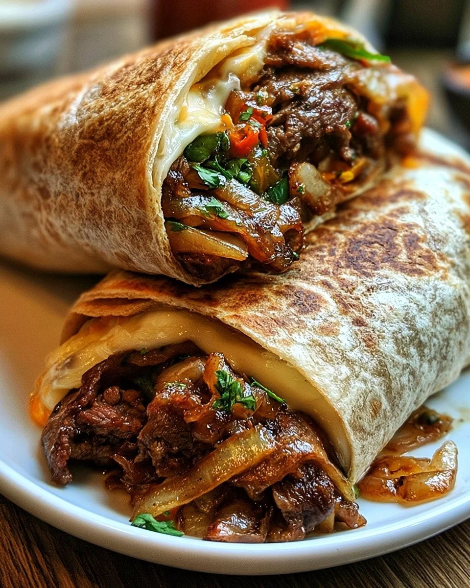 Philly Cheesesteak Wrap